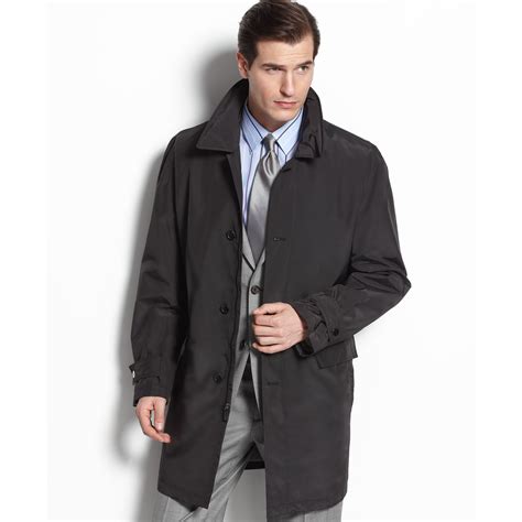 michael kors men's hampton raincoat 36r|Men’s Tops & Outerwear.